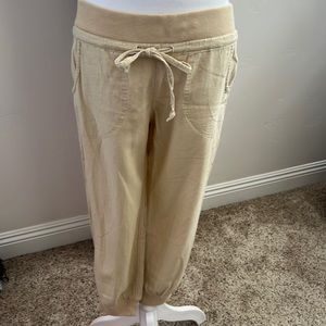 Linen jogger